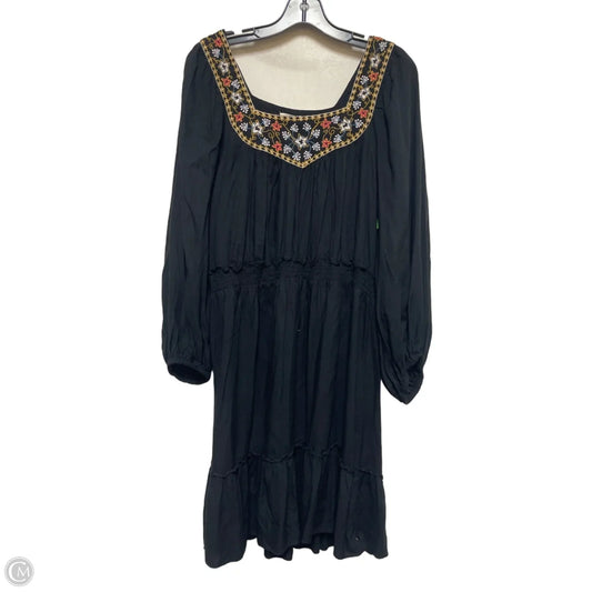 Dress Casual Midi By Max Studio In Black, Size: L