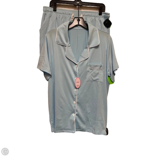 Pajamas 2pc By Clothes Mentor In Blue, Size: L