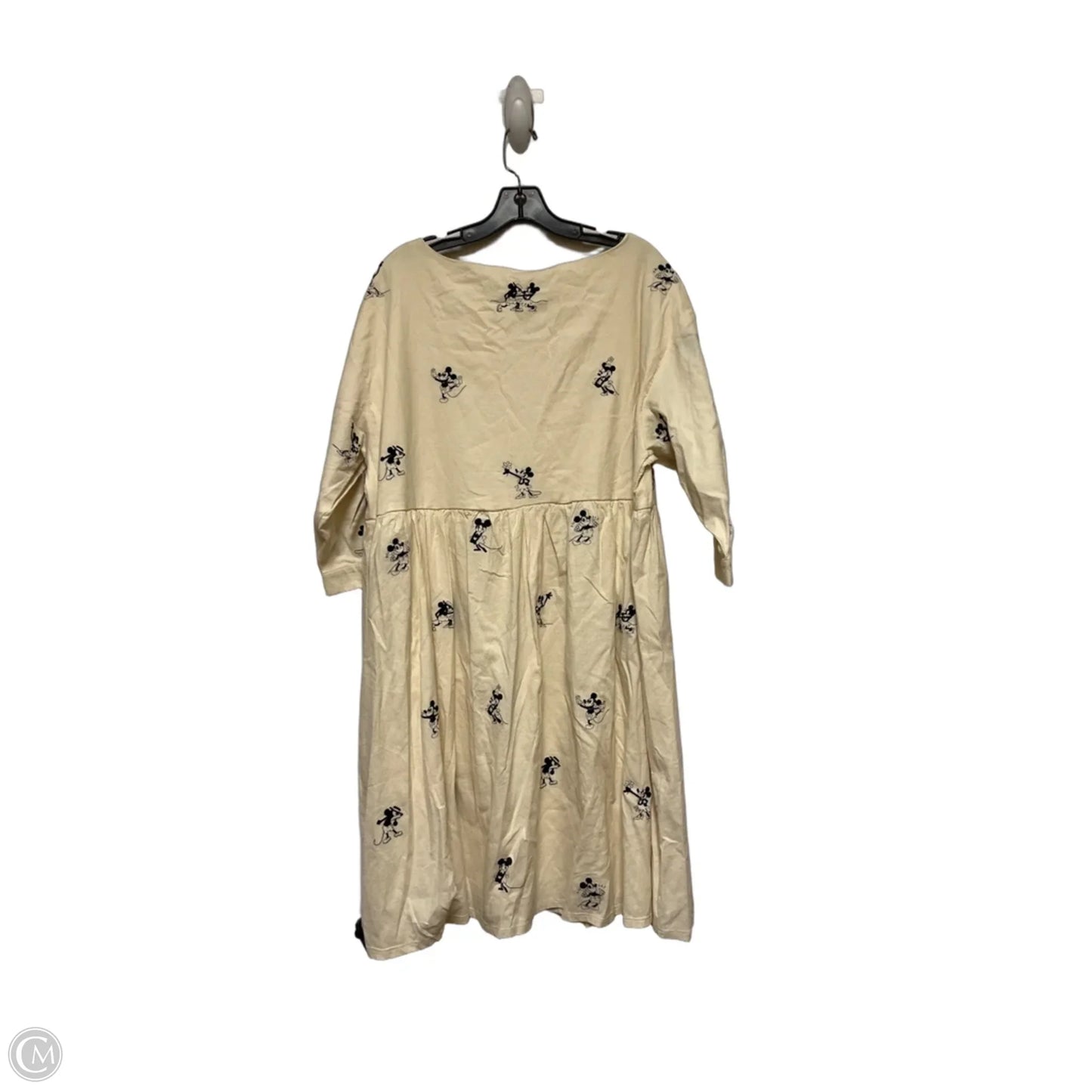 Dress Casual Short By Disney Store In Black & Cream, Size: Xl