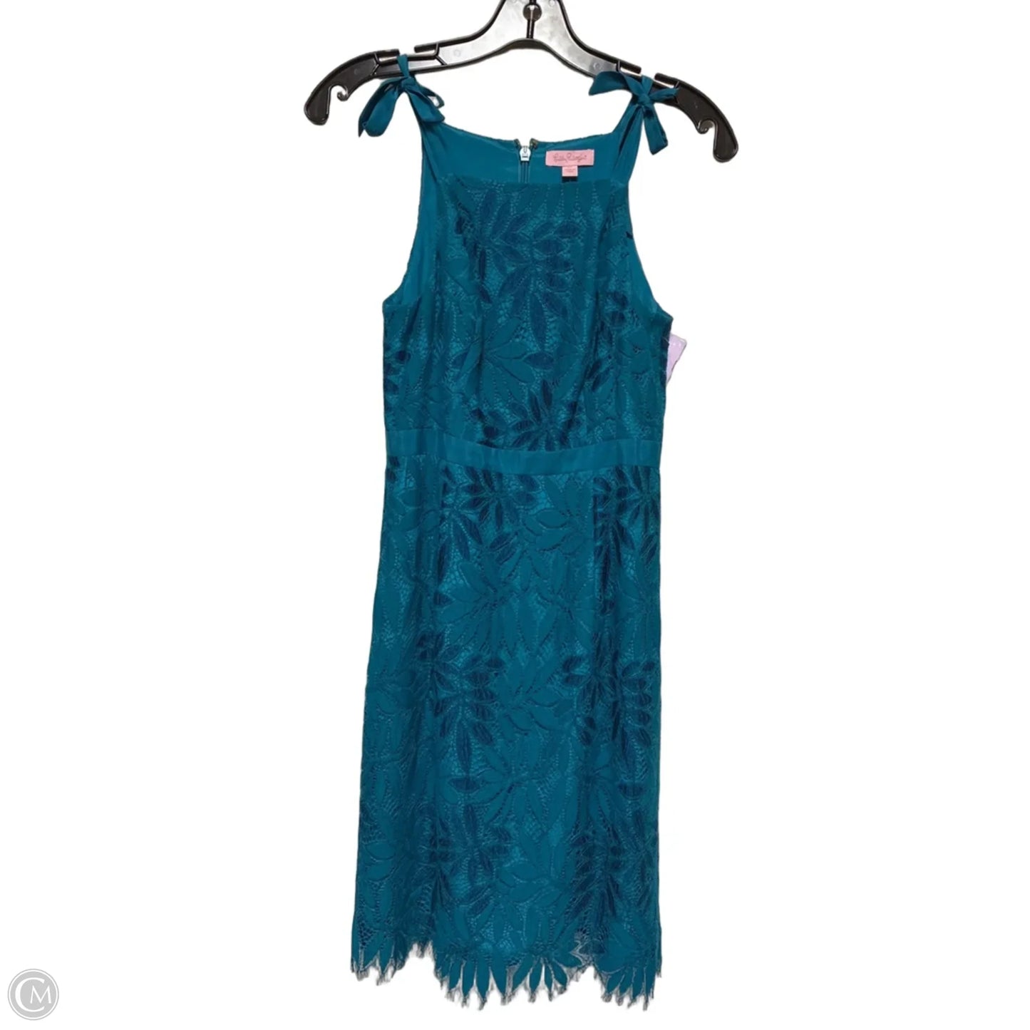 Dress Designer By Lilly Pulitzer In Teal, Size: Xxs