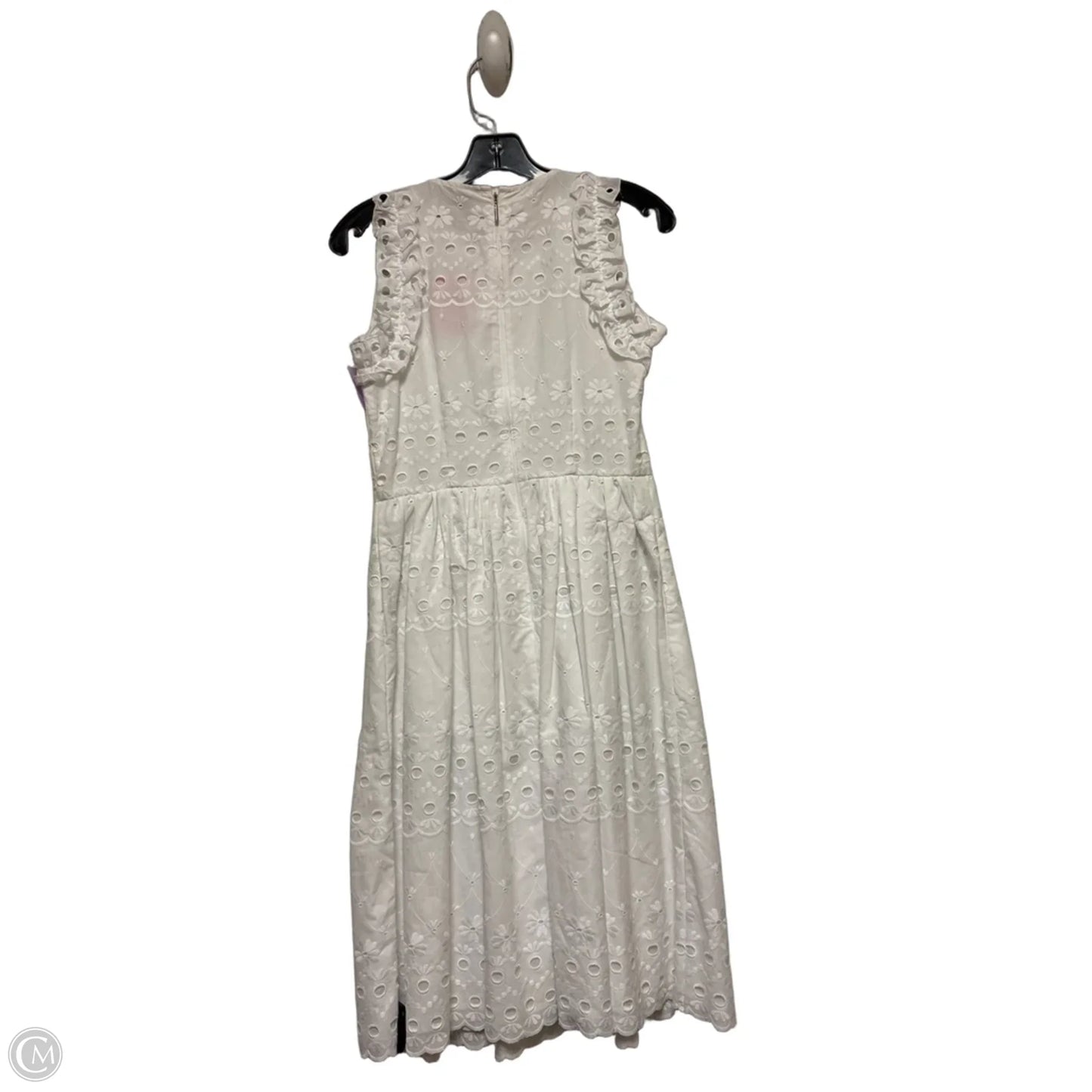 Dress Designer By Kate Spade In White, Size: Xs