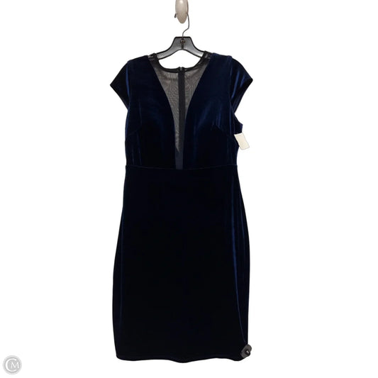 Dress Casual Midi By Marina In Blue, Size: M