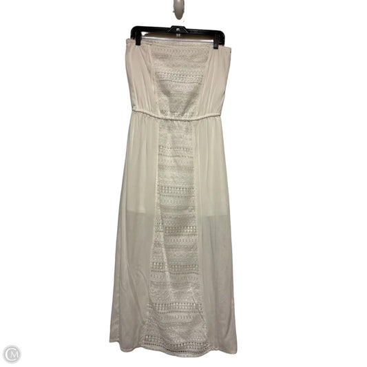 Dress Casual Maxi By Clothes Mentor In White, Size: M
