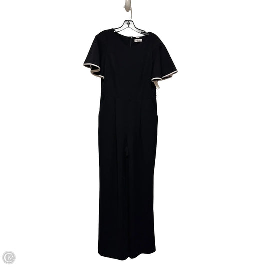 Jumpsuit By Calvin Klein In Black & White, Size: M
