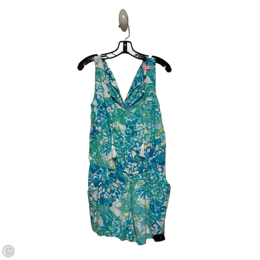 Romper Designer By Lilly Pulitzer In Multi-colored, Size: M
