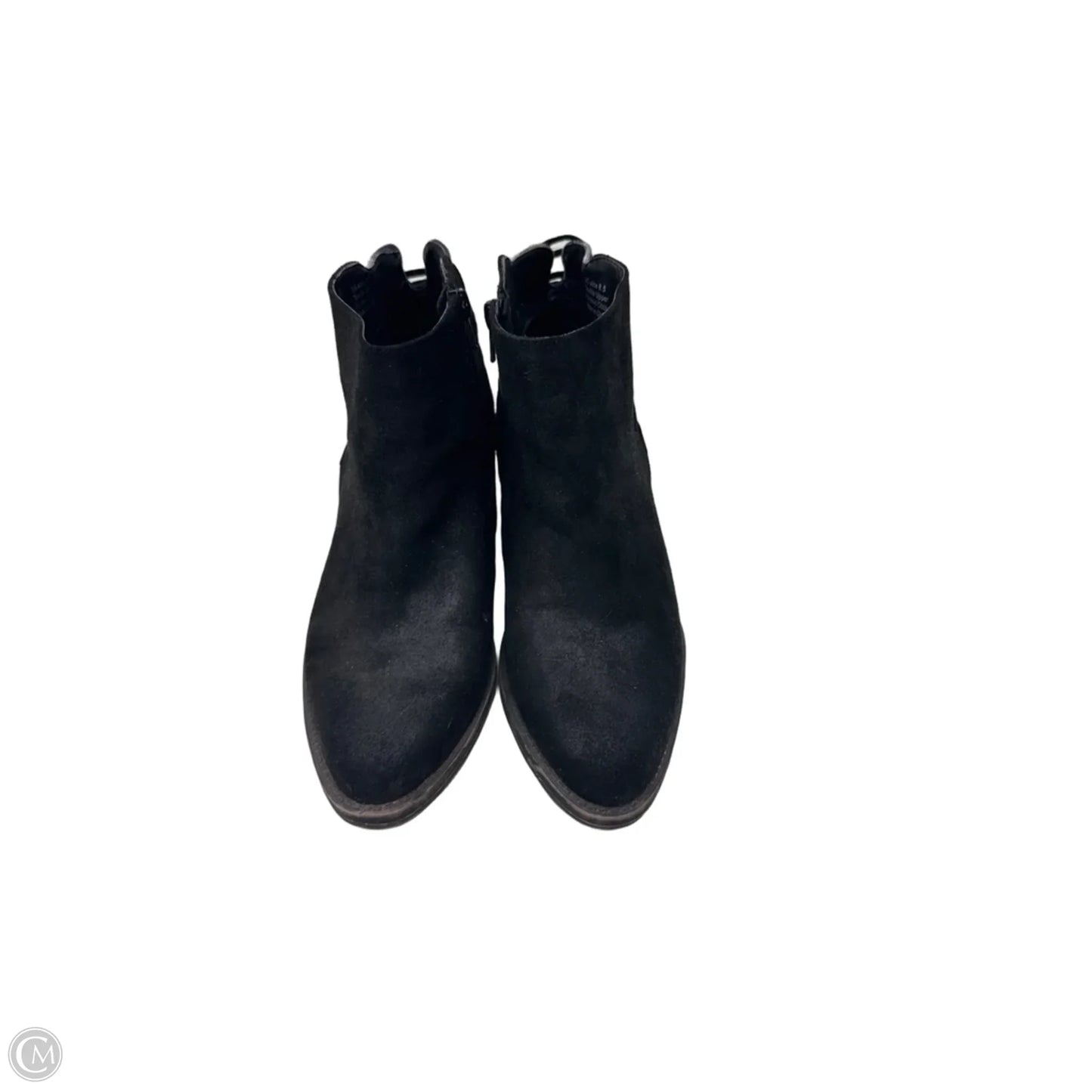 Boots Ankle Heels By Volatile In Black, Size: 8.5