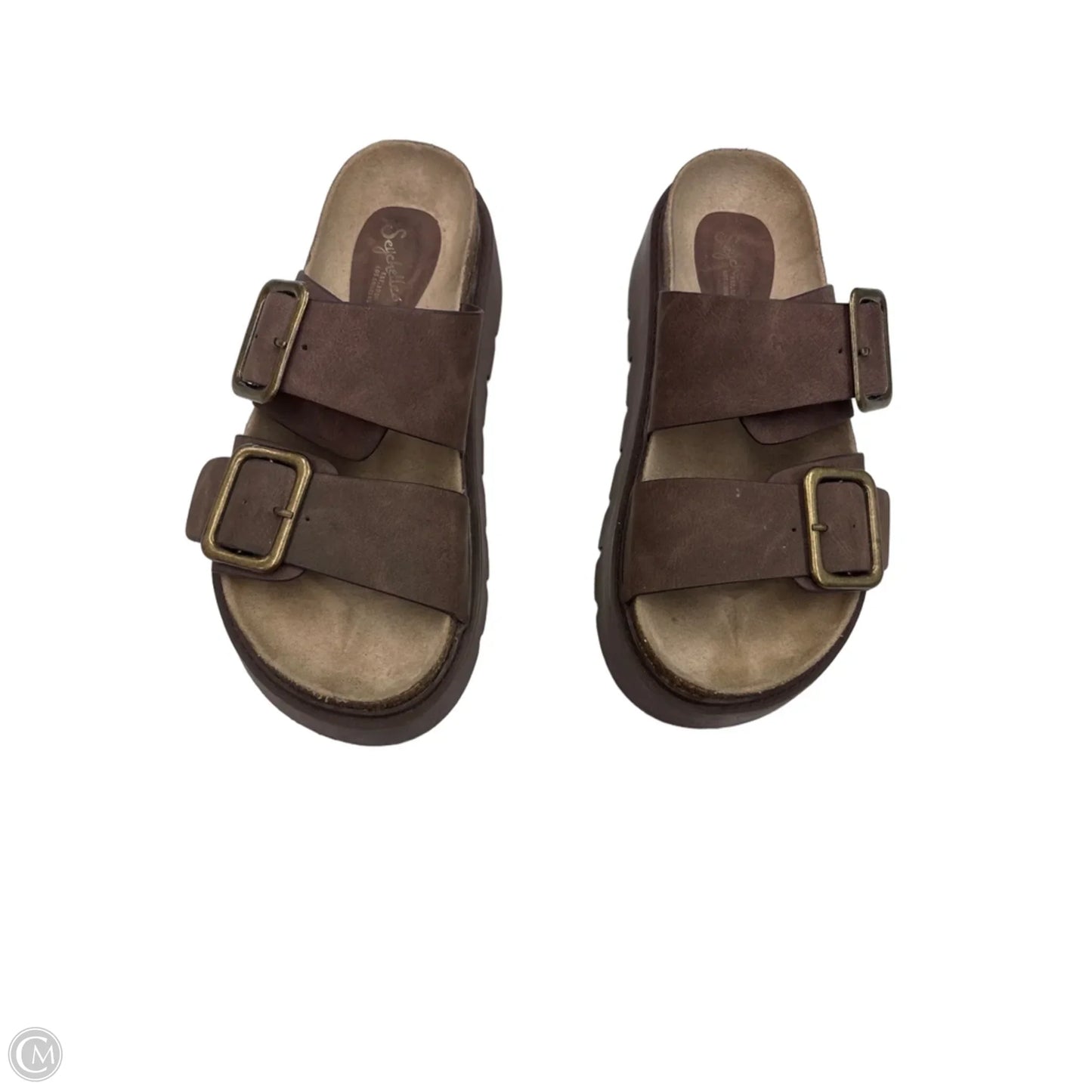 Sandals Flats By Seychelles In Brown, Size: 7