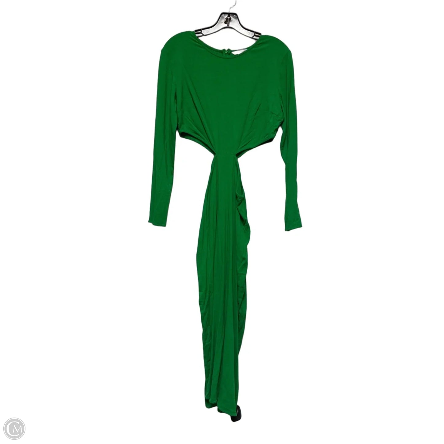Dress Casual Maxi By H&m In Green, Size: M