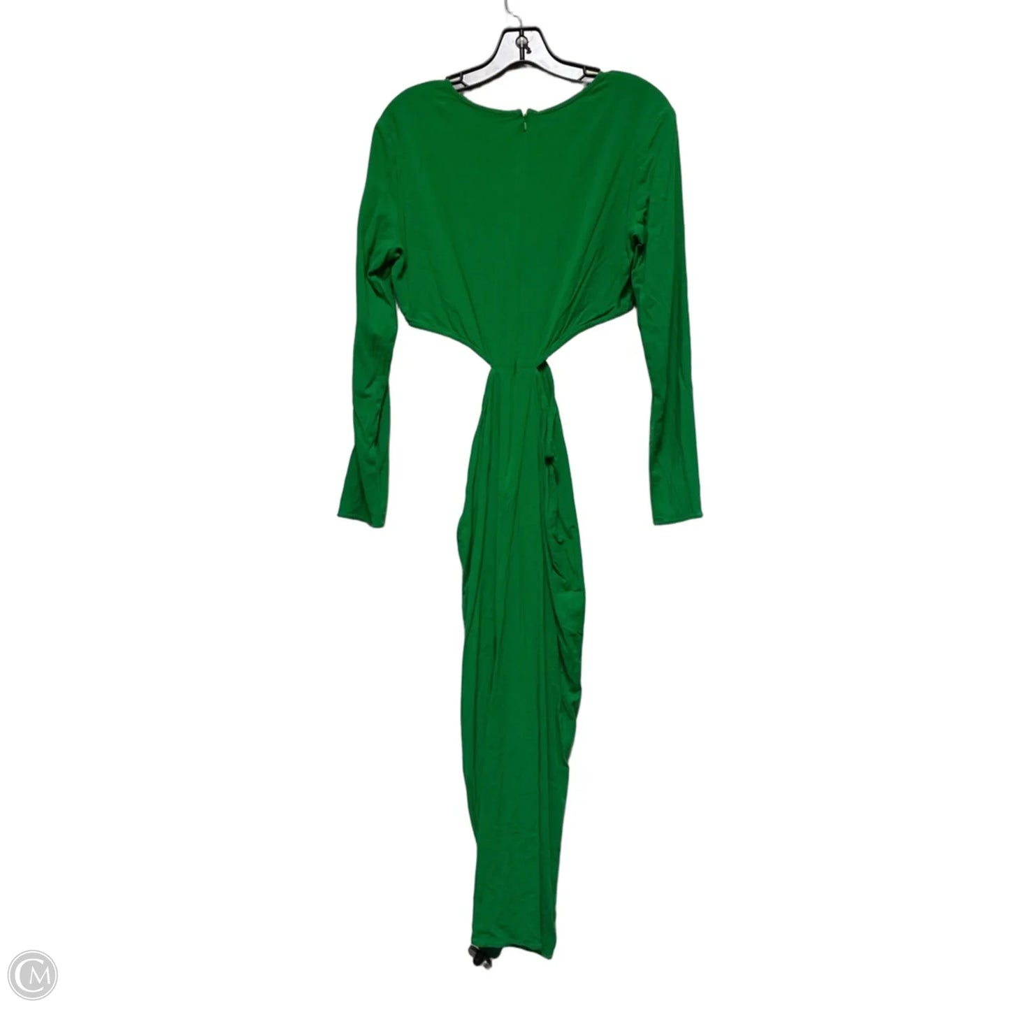 Dress Casual Maxi By H&m In Green, Size: M