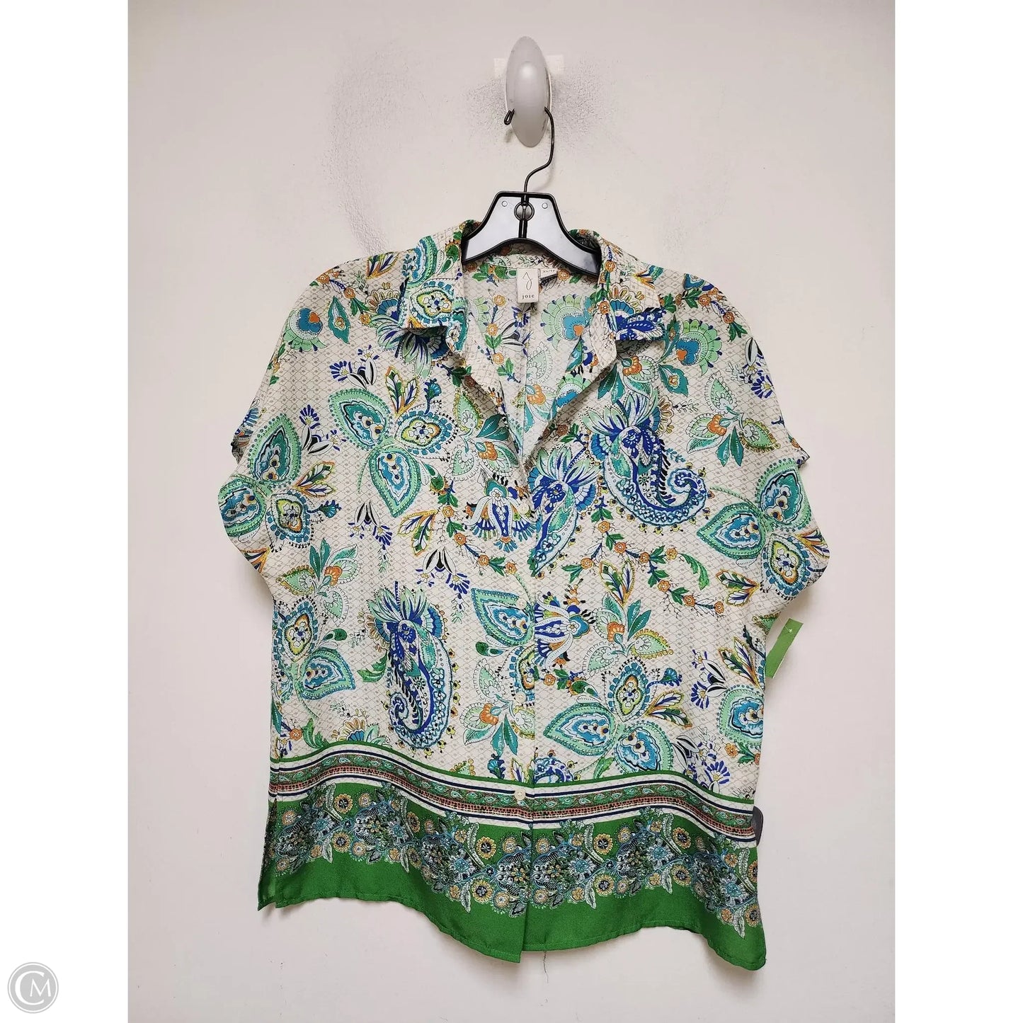 Top Short Sleeve By Joie In Yellow, Size: Xs