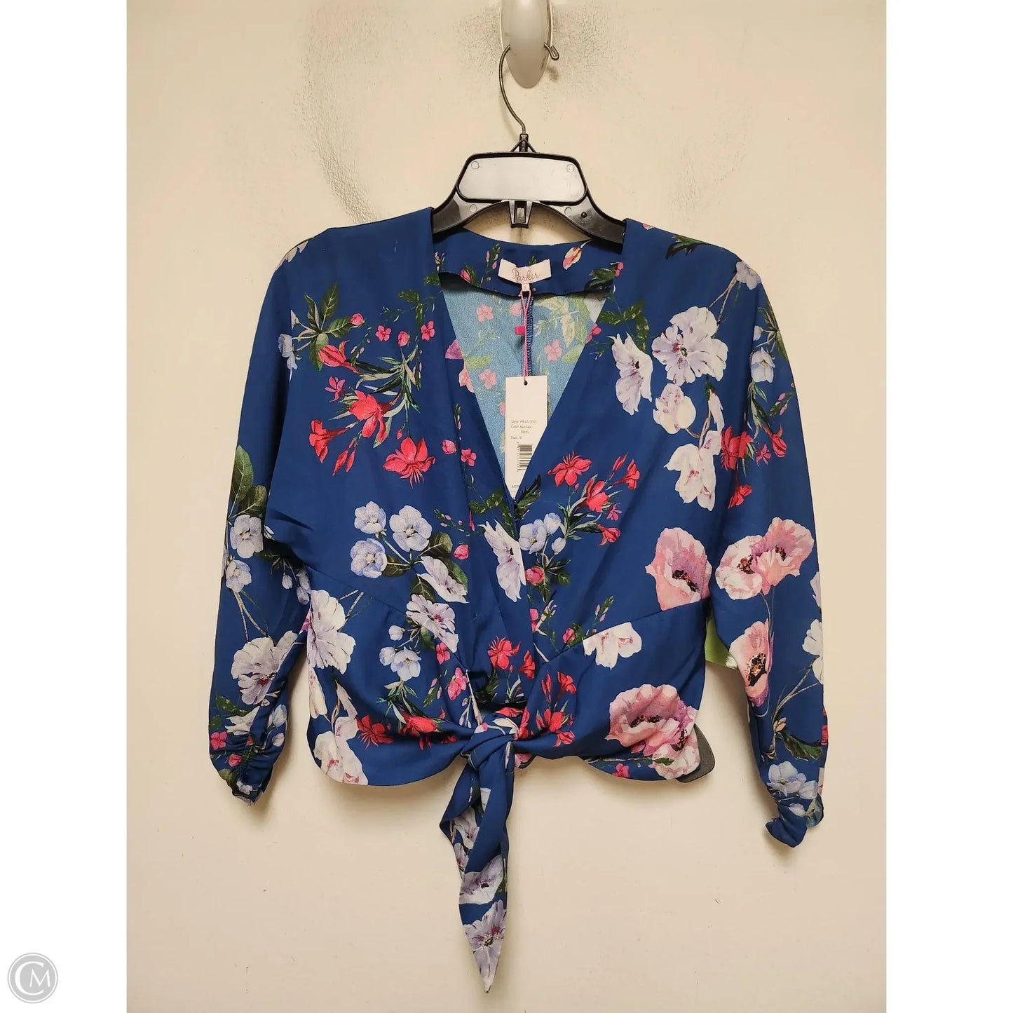 Top Long Sleeve By Parker In Floral Print, Size: S