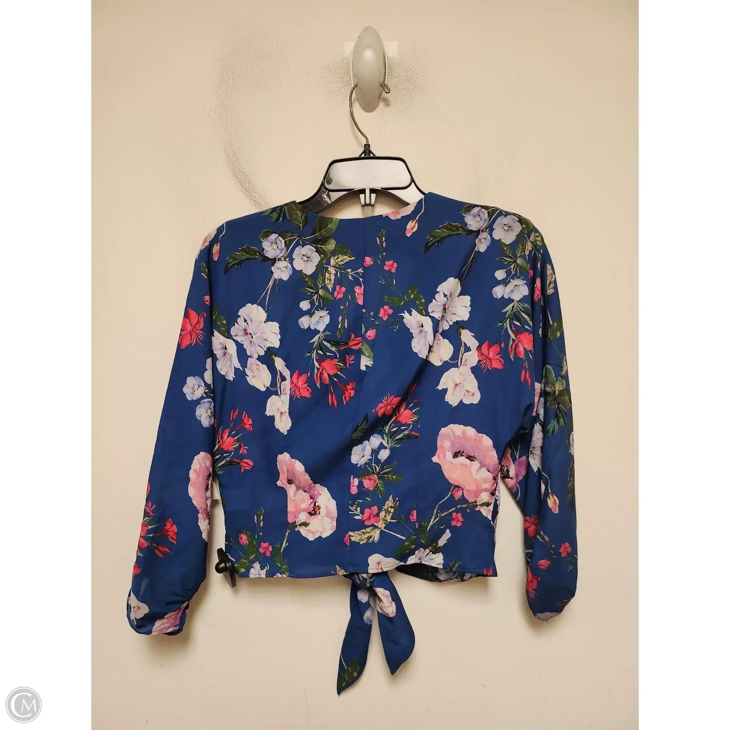 Top Long Sleeve By Parker In Floral Print, Size: S