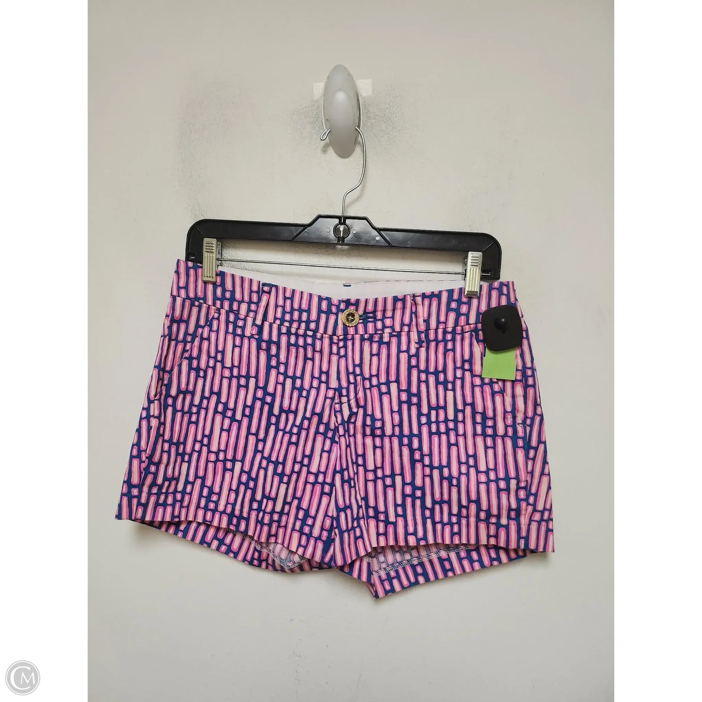 Shorts Designer By Lilly Pulitzer In Blue & Pink, Size: 0