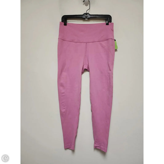 Athletic Leggings By Joy Lab In Pink, Size: L