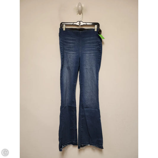 Jeans Flared By Inc In Blue Denim, Size: 6