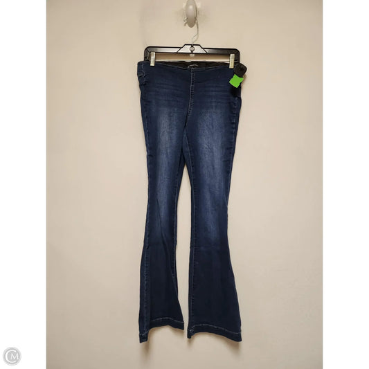 Jeans Flared By Inc In Blue Denim, Size: 6