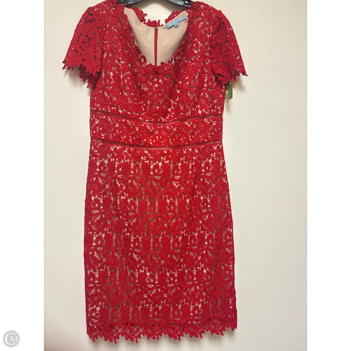 Dress Casual Midi By Antonio Melani In Red, Size: M