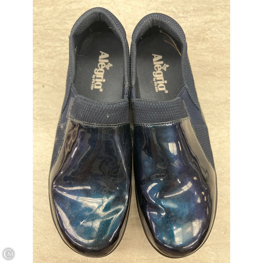 Shoes Flats By Alegria In Blue, Size: 8.5