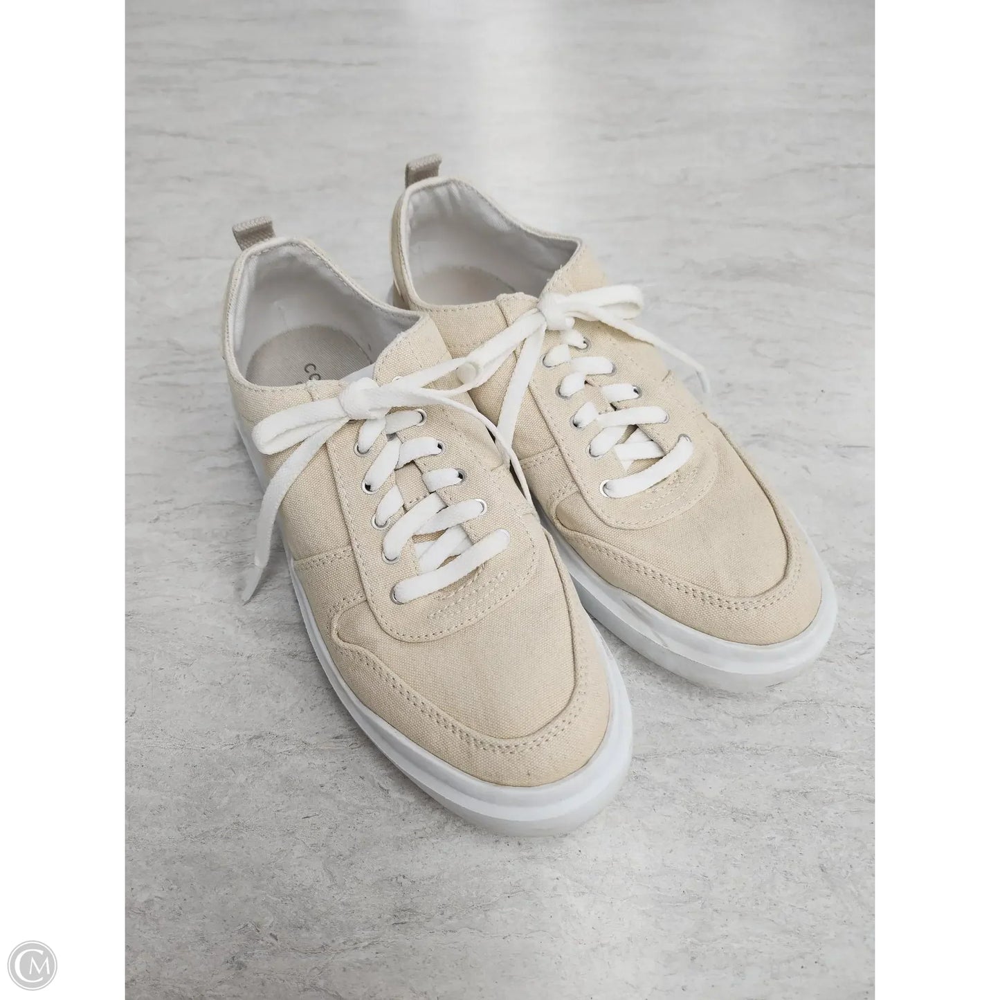 Shoes Sneakers By Cole-haan In Cream, Size: 7