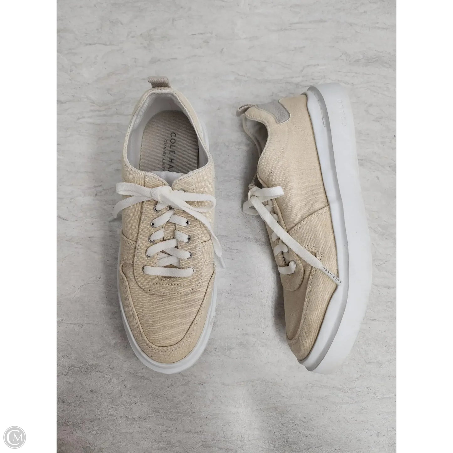 Shoes Sneakers By Cole-haan In Cream, Size: 7