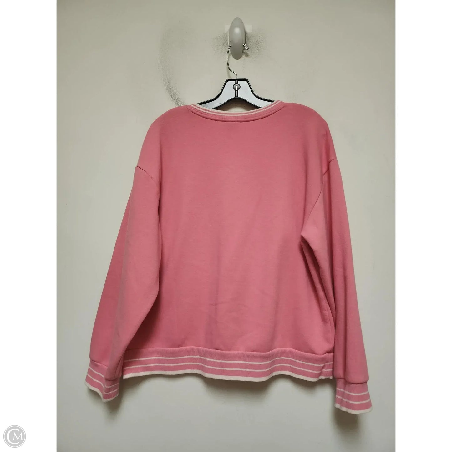 Sweatshirt Crewneck By A New Day In Pink, Size: L
