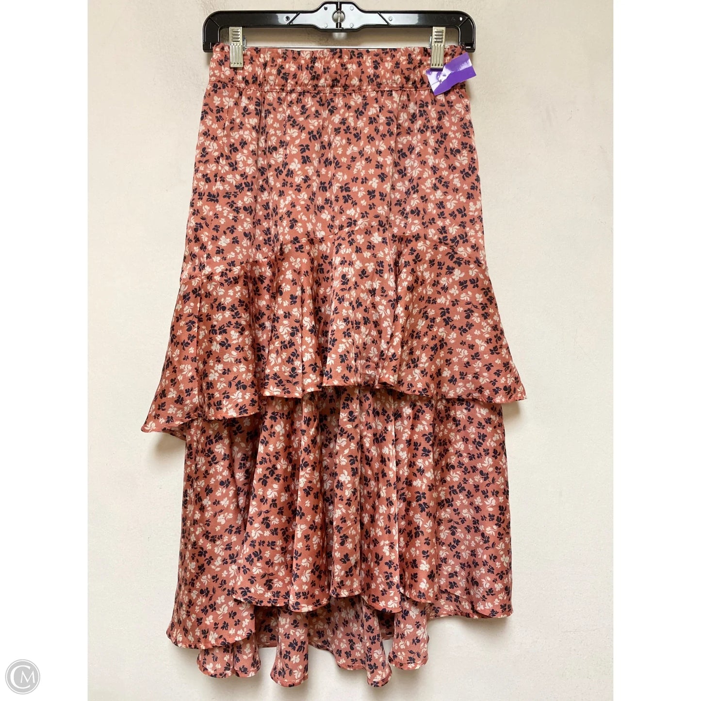 Skirt Midi By Ann Taylor In Floral Print, Size: 2