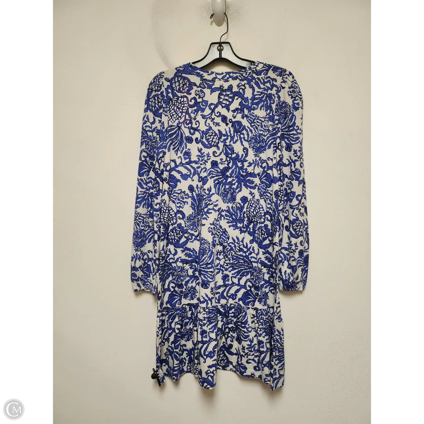 Dress Designer By Lilly Pulitzer In Nautical Print, Size: Xs
