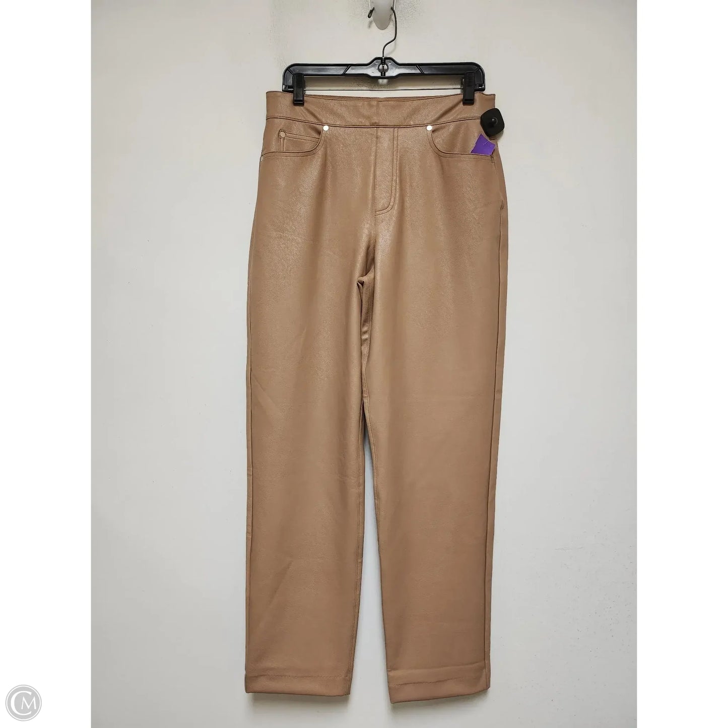 Pants Leggings By Spanx In Brown, Size: 12