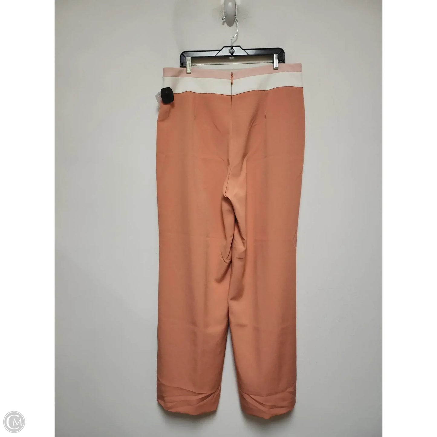 Pants Wide Leg By Eva Mendes In Orange, Size: 18
