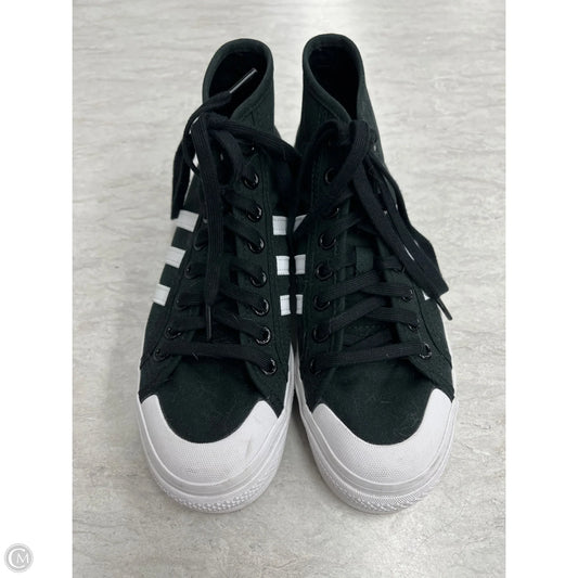 Shoes Sneakers By Adidas In Black & White, Size: 7