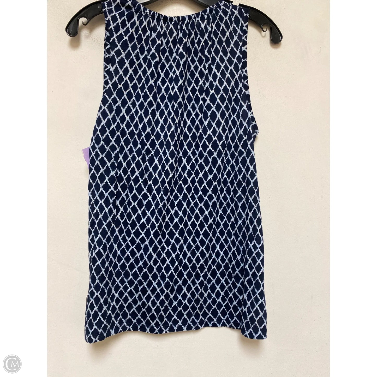 Top Sleeveless By Michael By Michael Kors In Blue, Size: S