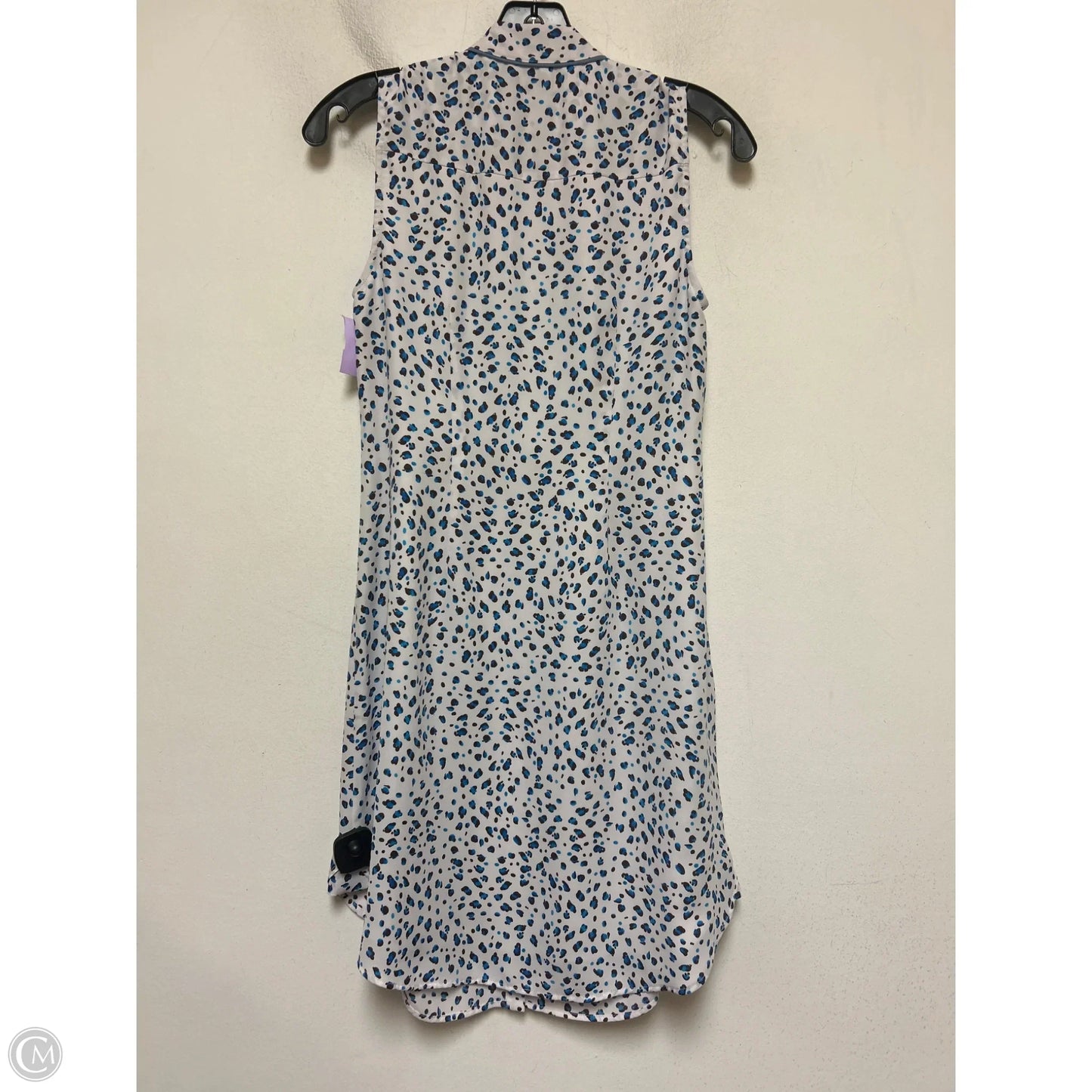 Dress Casual Short By Cabi In Blue & White, Size: Xs