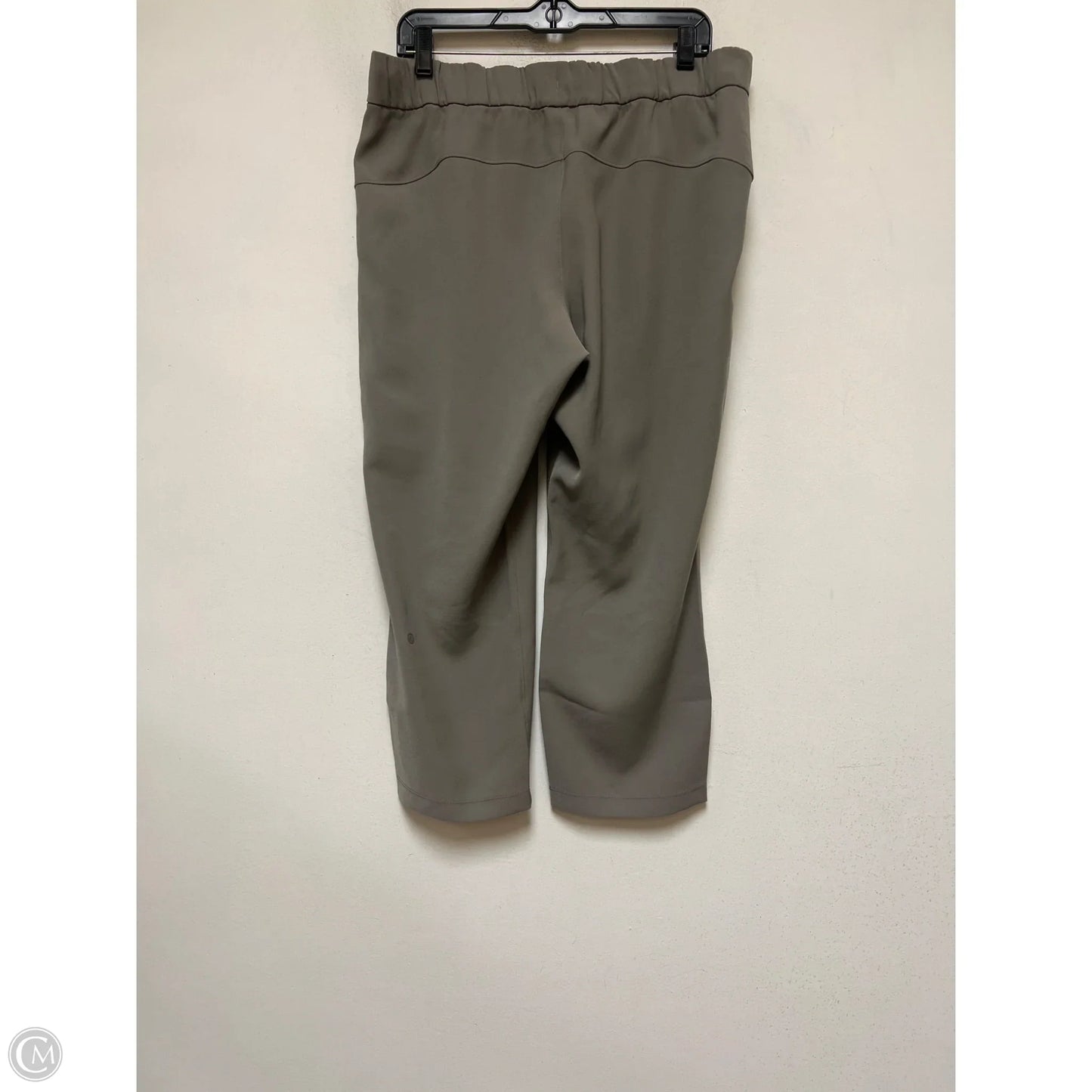 Athletic Pants By Lululemon In Taupe, Size: 10