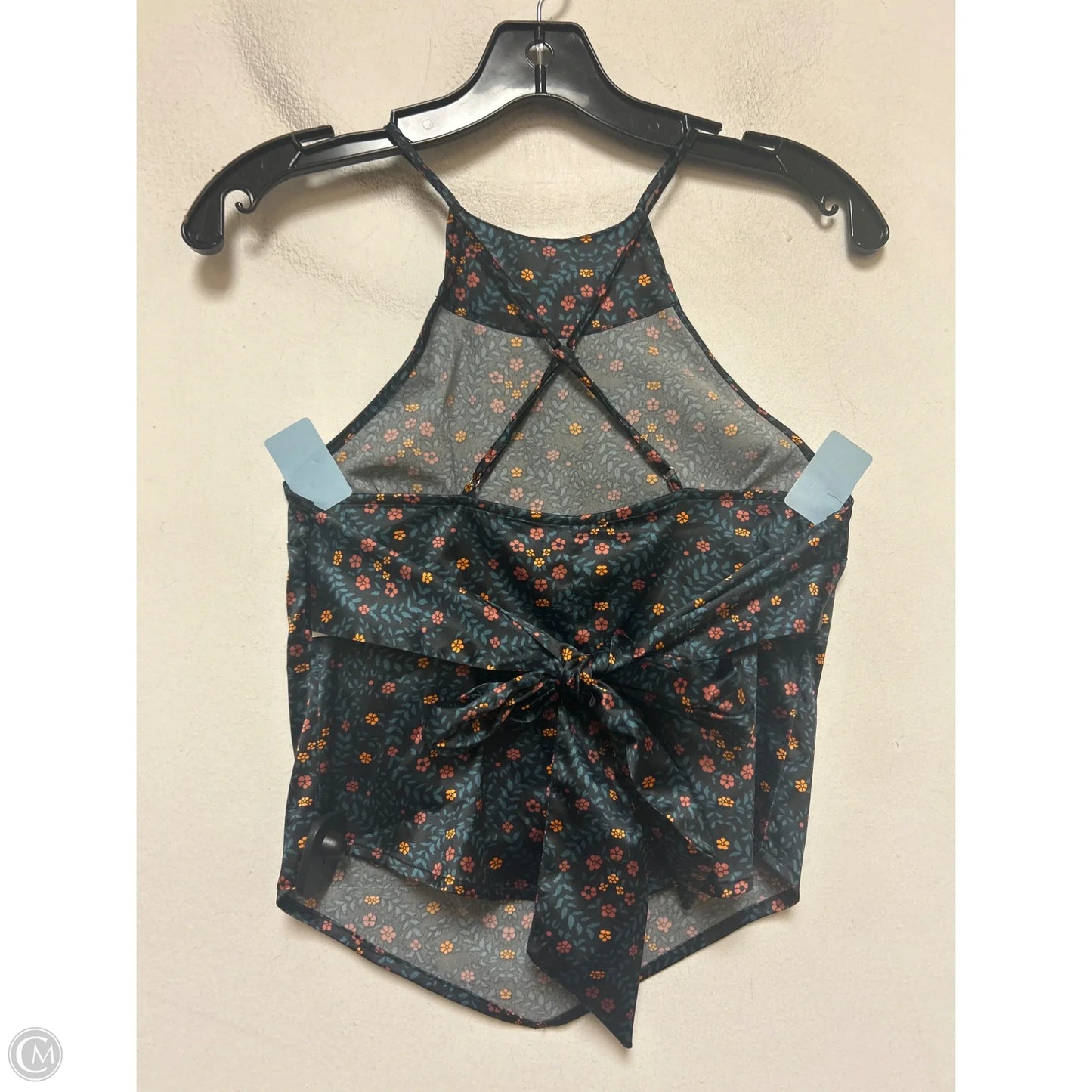 Top Sleeveless By Free People In Floral Print, Size: Xs