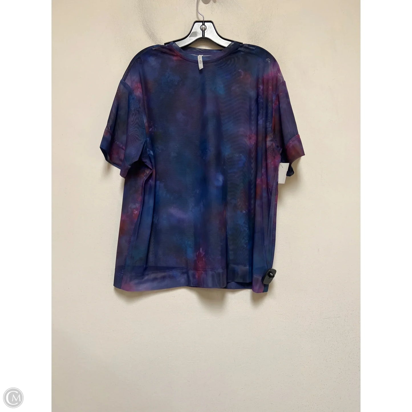 Athletic Top Short Sleeve By Athleta In Purple, Size: Xs