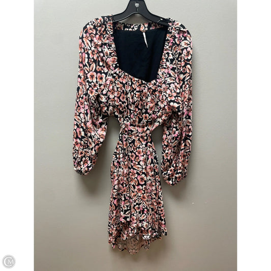 Dress Casual Short By Free People In Floral Print, Size: Xs