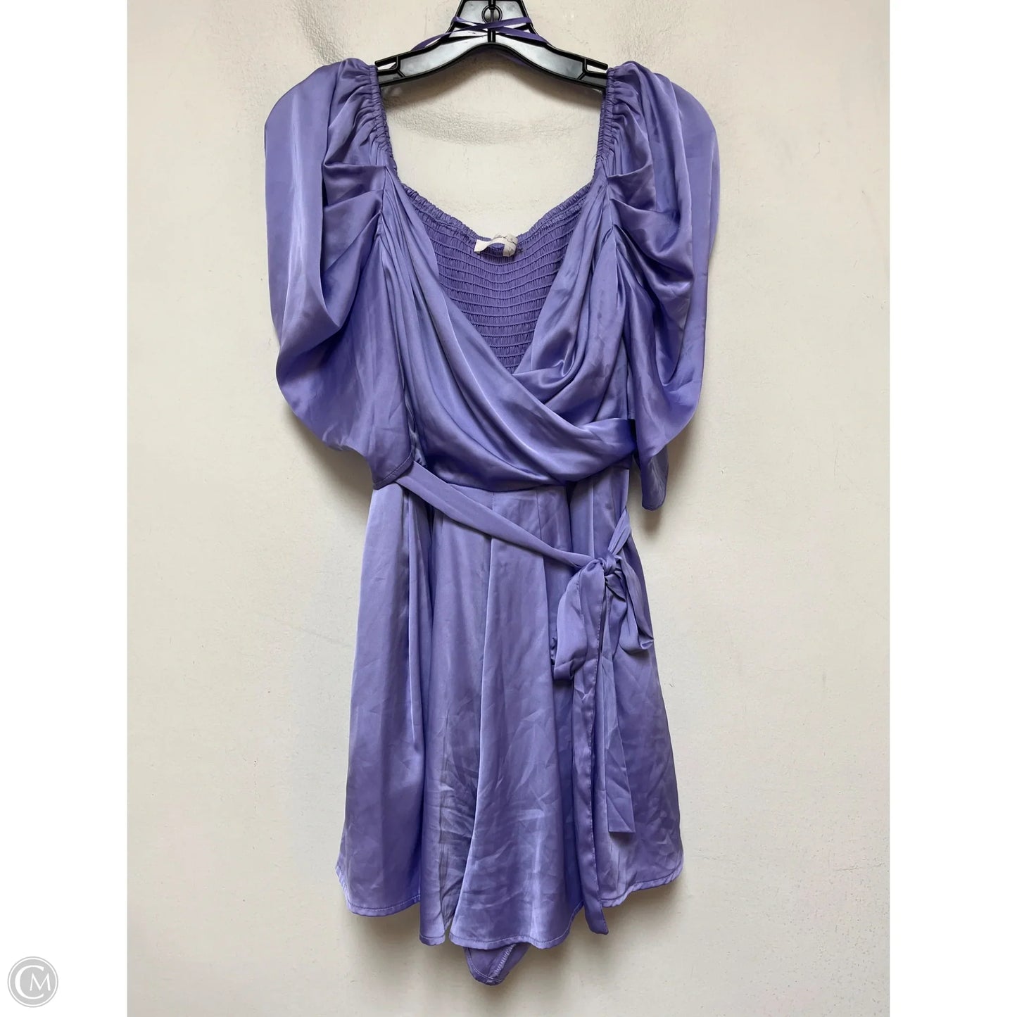 Dress Casual Short By Mustard Seed In Purple, Size: M