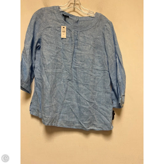 Top Short Sleeve By Talbots In Blue, Size: Sp