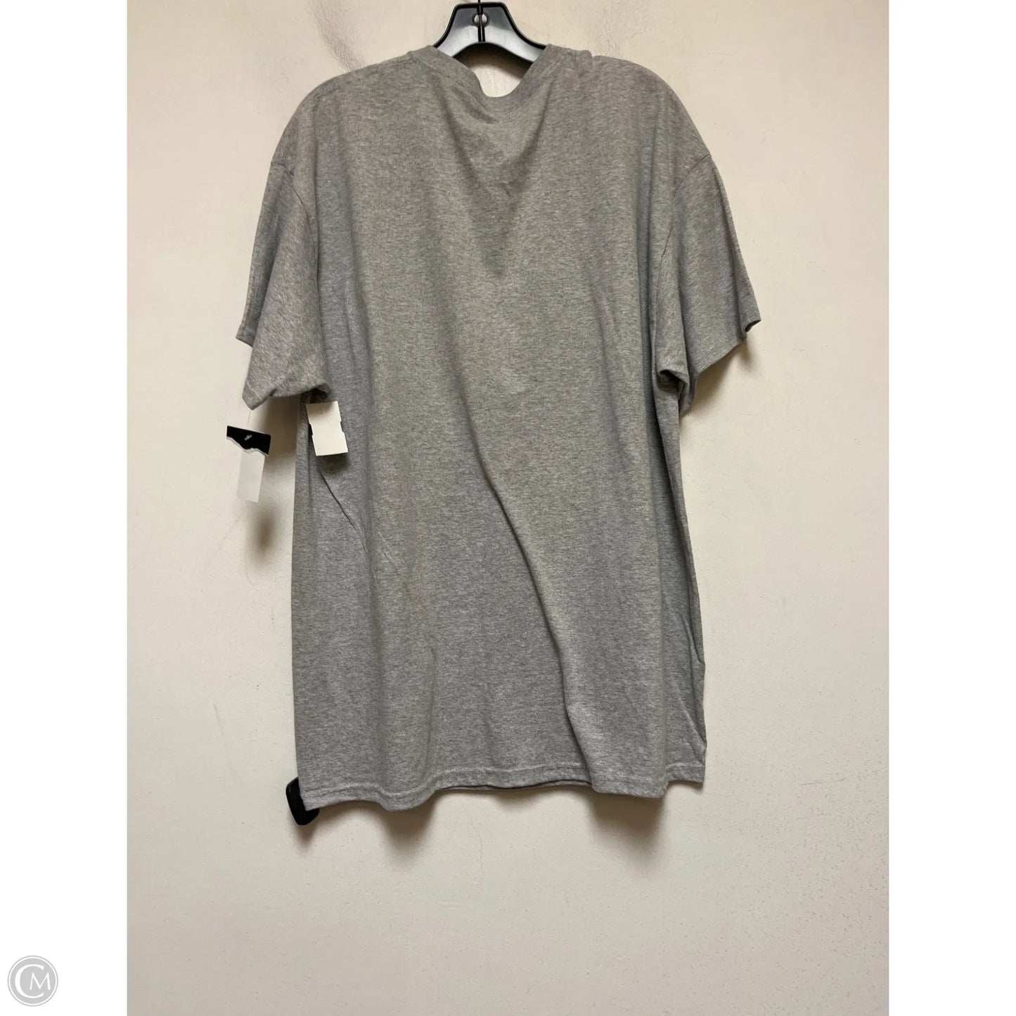 Top Short Sleeve Basic By Clothes Mentor In Grey, Size: Xl