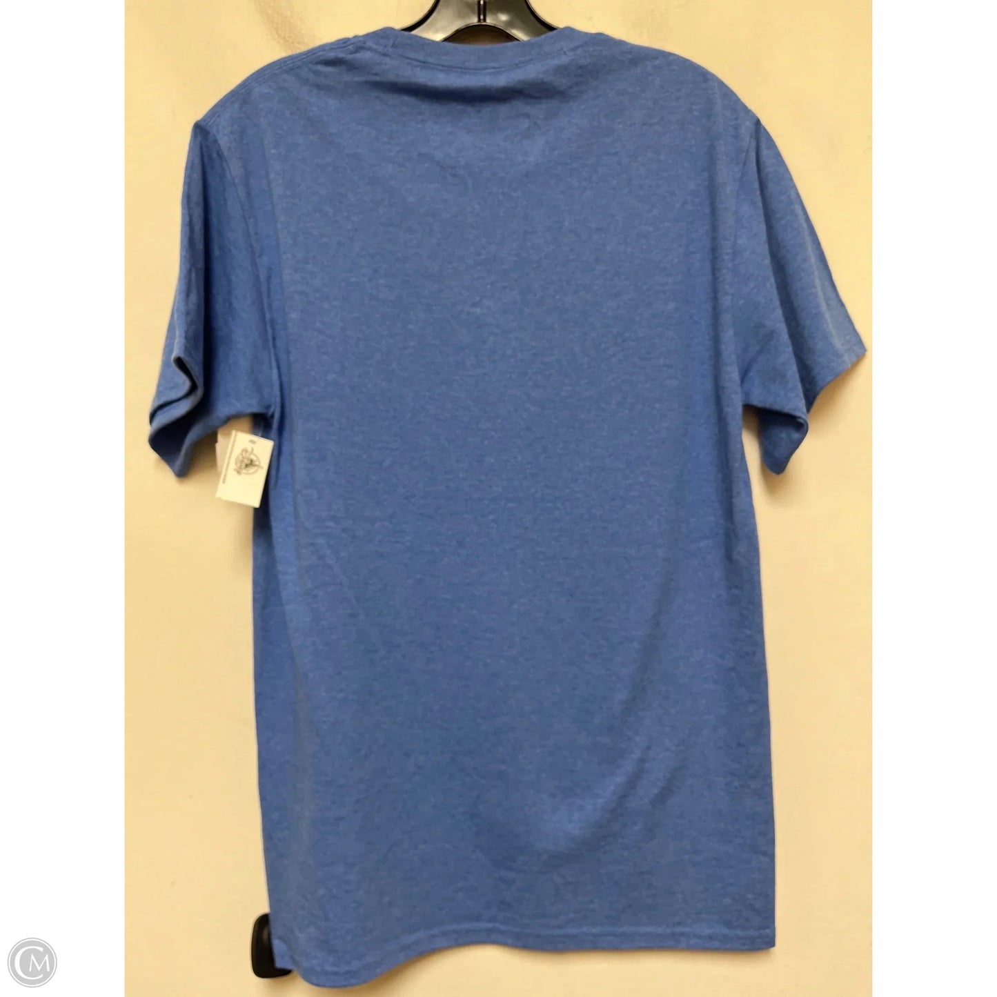 Top Short Sleeve Basic By Walt Disney In Blue, Size: S