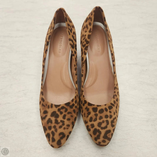 Shoes Heels Block By Aerosoles In Animal Print, Size: 9.5