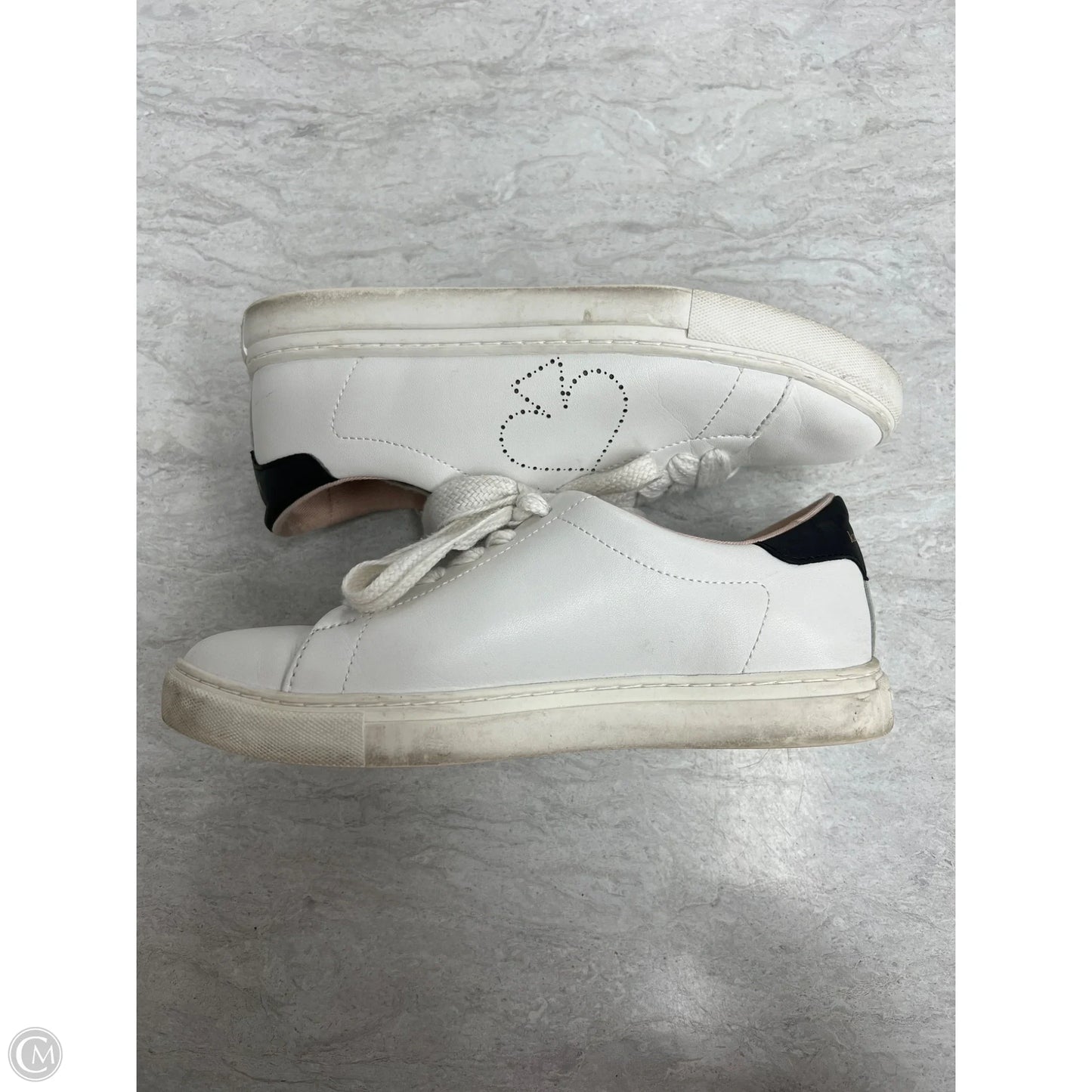 Shoes Designer By Kate Spade In White, Size: 5.5