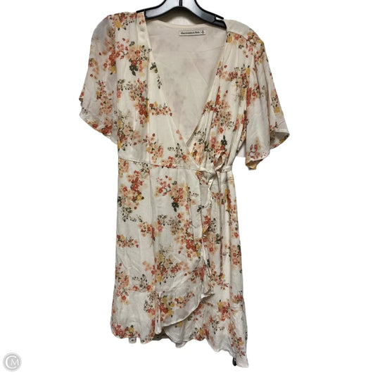 Dress Casual Short By Abercrombie And Fitch In Floral Print, Size: M