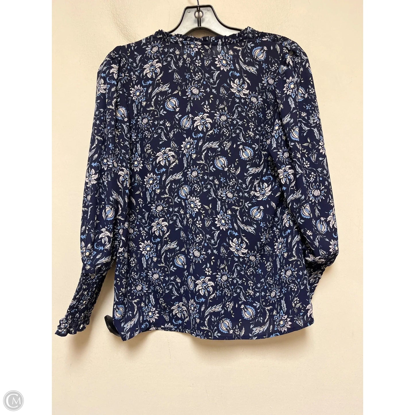 Top Long Sleeve By Aqua In Blue, Size: Xs