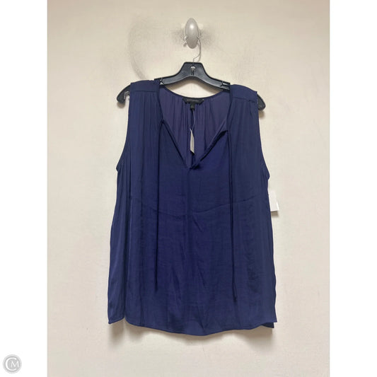 Top Sleeveless By Banana Republic In Purple, Size: L