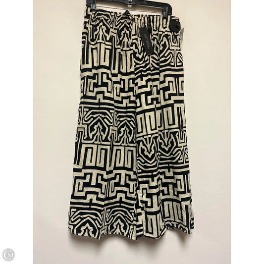 Pants Wide Leg By Rachel Zoe In Black & Tan, Size: 16