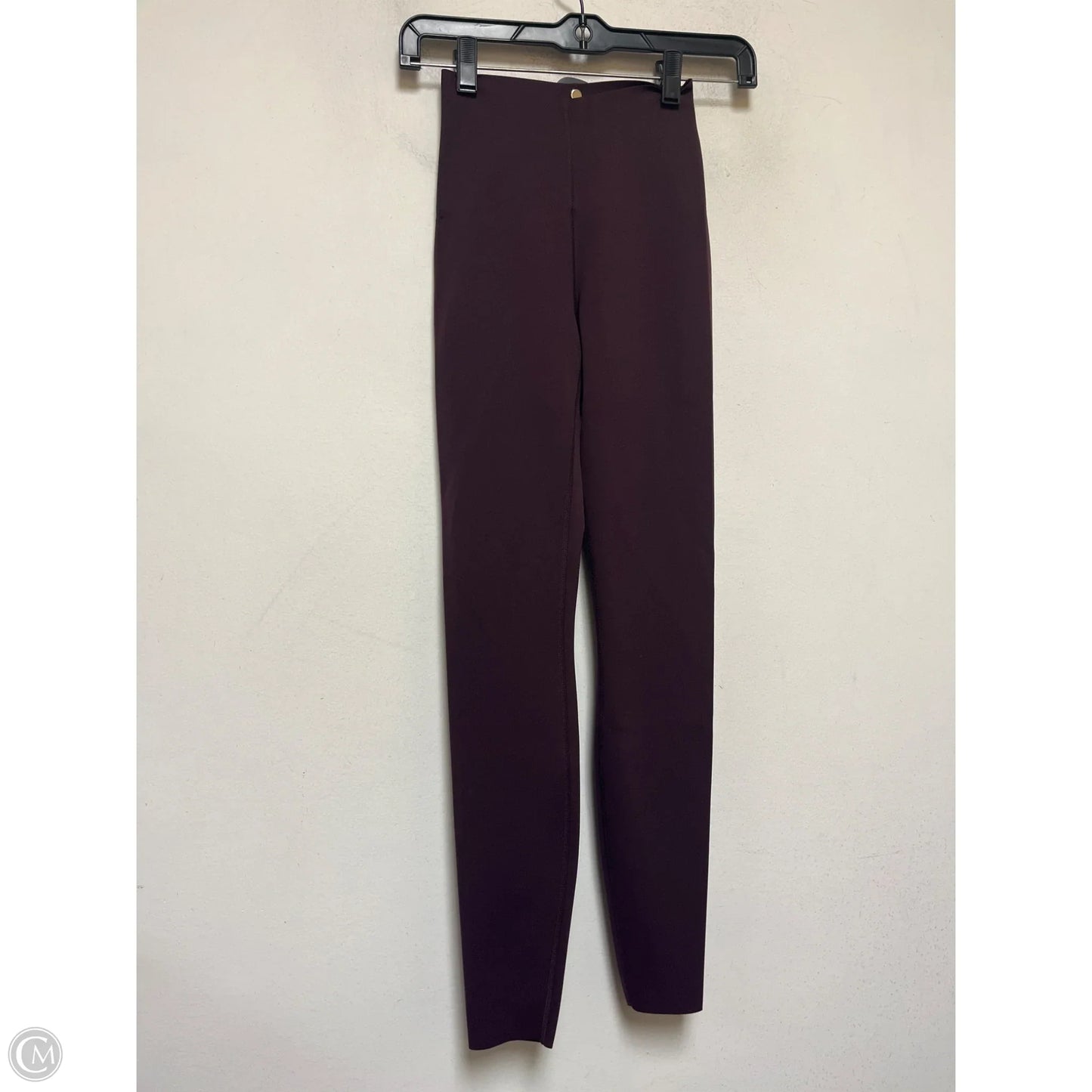 Athletic Leggings By Lululemon In Maroon, Size: 2