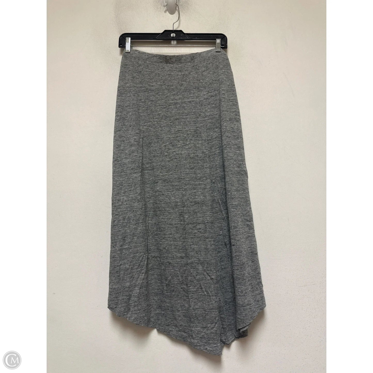 Skirt Midi By Eileen Fisher In Grey, Size: 12