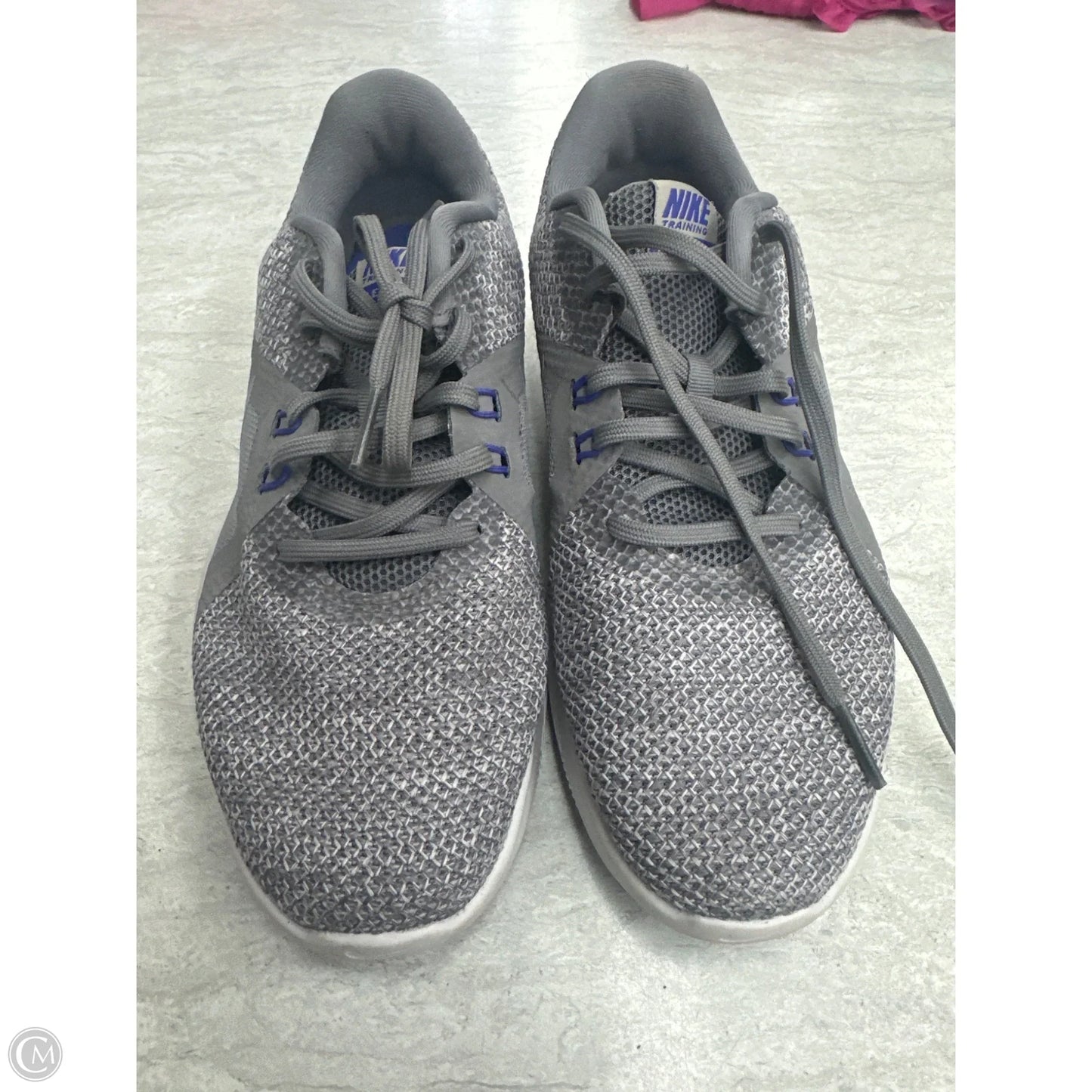 Shoes Athletic By Nike In Grey, Size: 8.5
