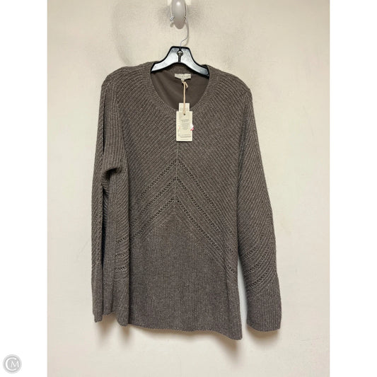 Sweater By Lucky Brand In Taupe, Size: 2x